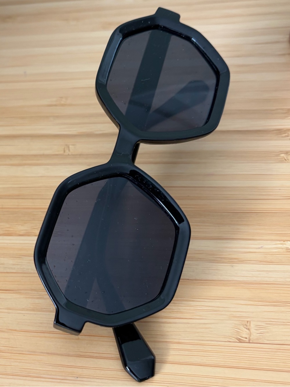 Black Geometric Women’s Sunglasses